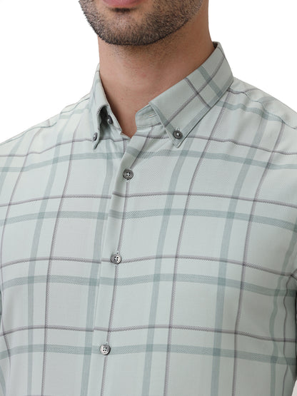 COTTON CHECKED SHIRT