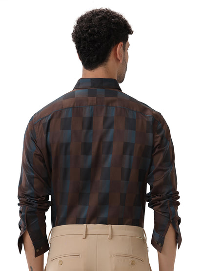 FORMAL CHECKED SHIRT