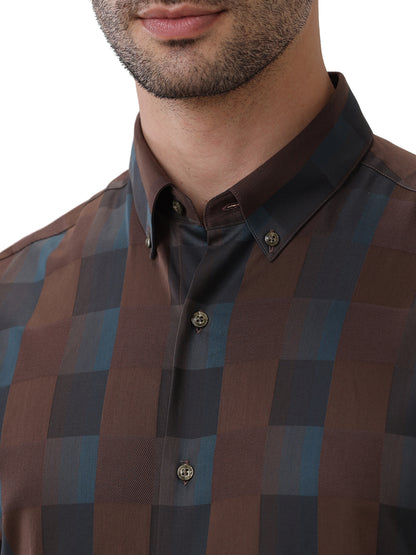 FORMAL CHECKED SHIRT