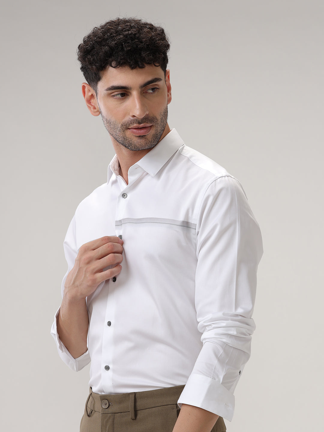 PLAIN COTTON SHIRT