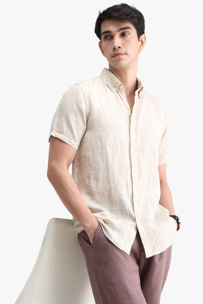 EUROPEAN FLAX 100% PURE LINEN SHIRT