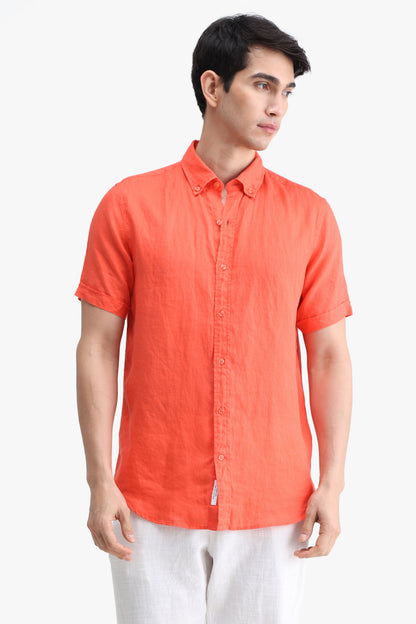 EUROPEAN FLAX 100% PURE LINEN SHIRT