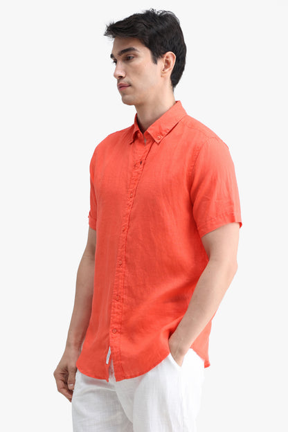 EUROPEAN FLAX 100% PURE LINEN SHIRT