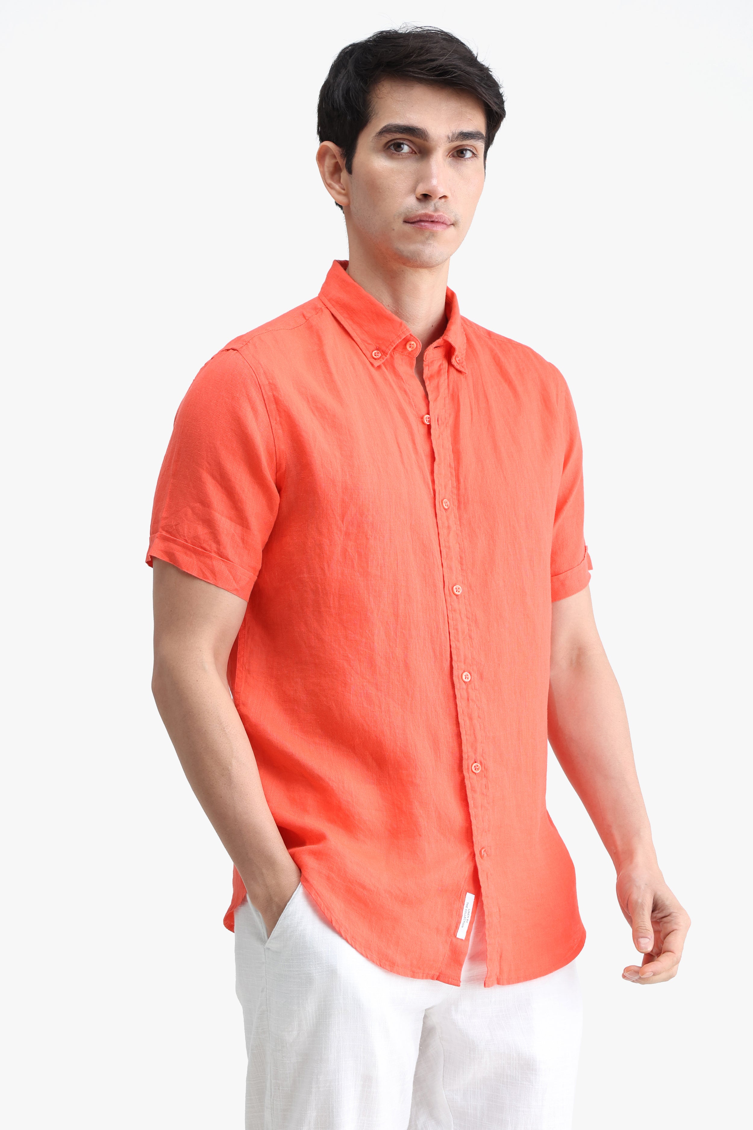 EUROPEAN FLAX 100% PURE LINEN SHIRT