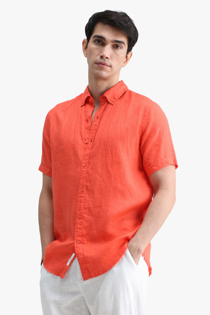 EUROPEAN FLAX 100% PURE LINEN SHIRT