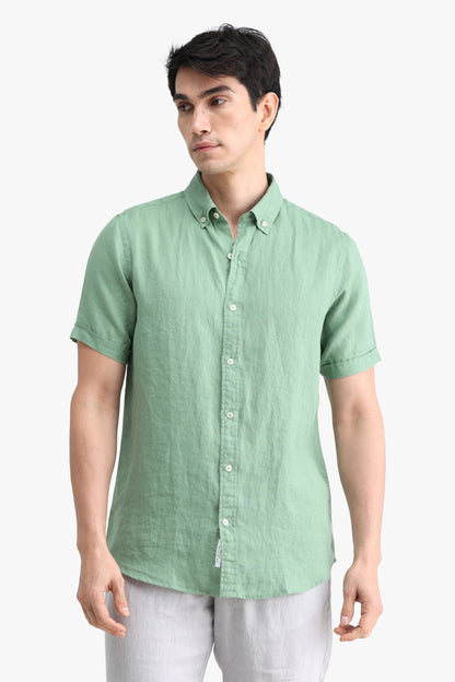 EUROPEAN FLAX 100% PURE LINEN SHIRT