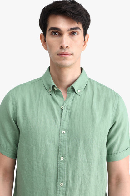 EUROPEAN FLAX 100% PURE LINEN SHIRT