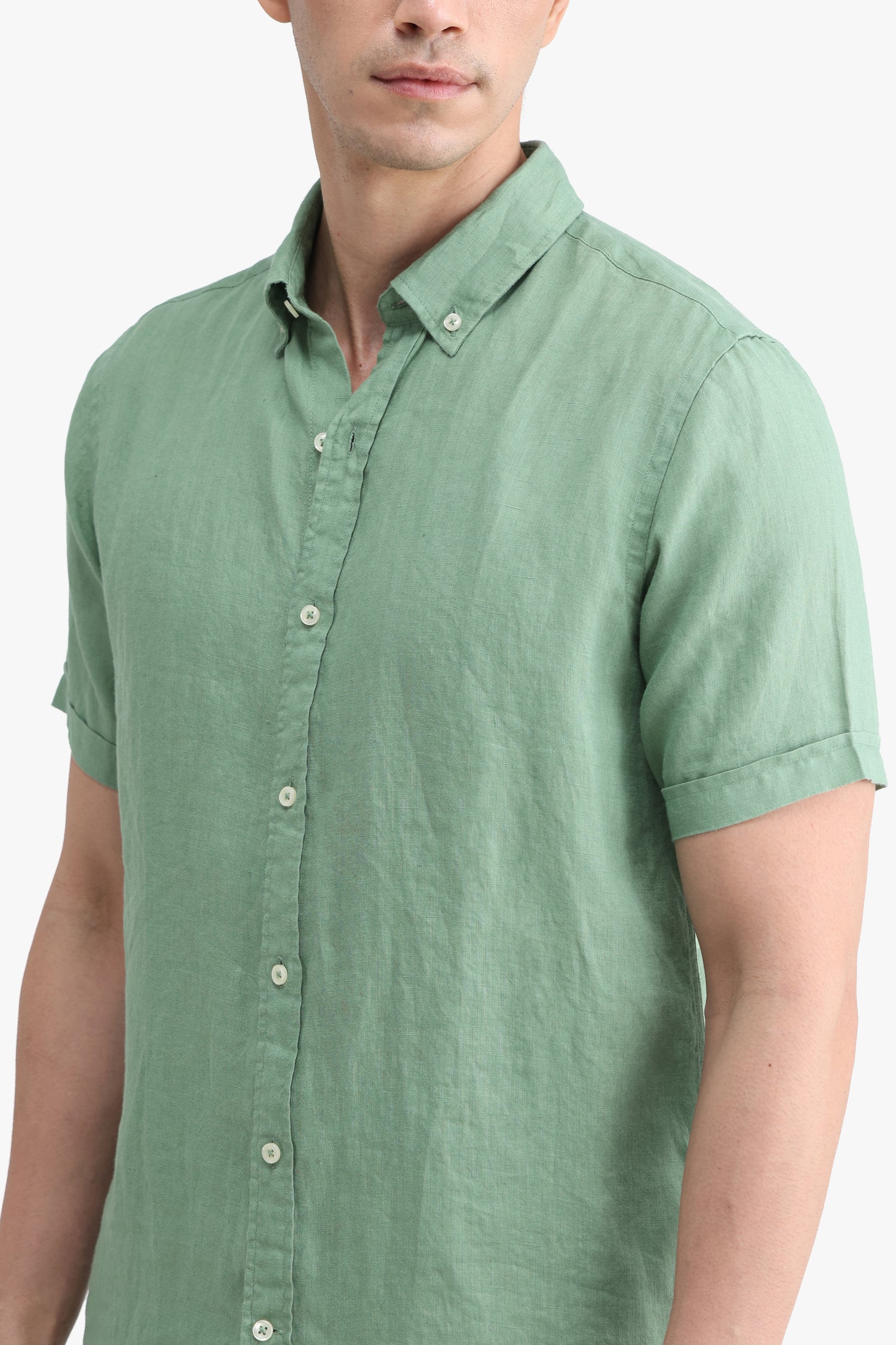 EUROPEAN FLAX 100% PURE LINEN SHIRT