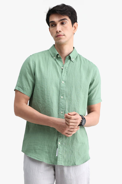 EUROPEAN FLAX 100% PURE LINEN SHIRT