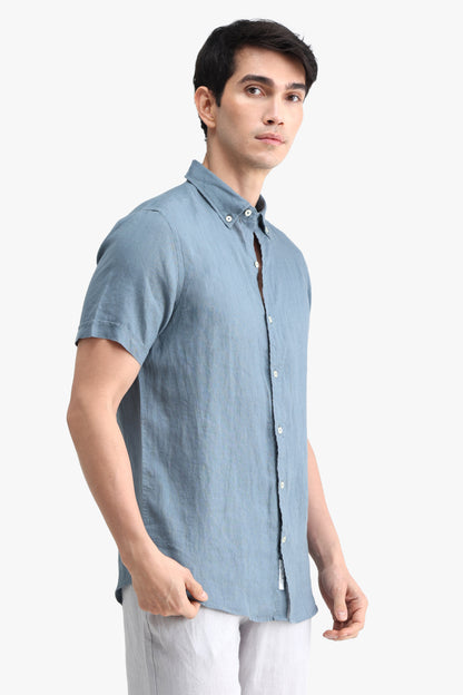 EUROPEAN FLAX 100% PURE LINEN SHIRT