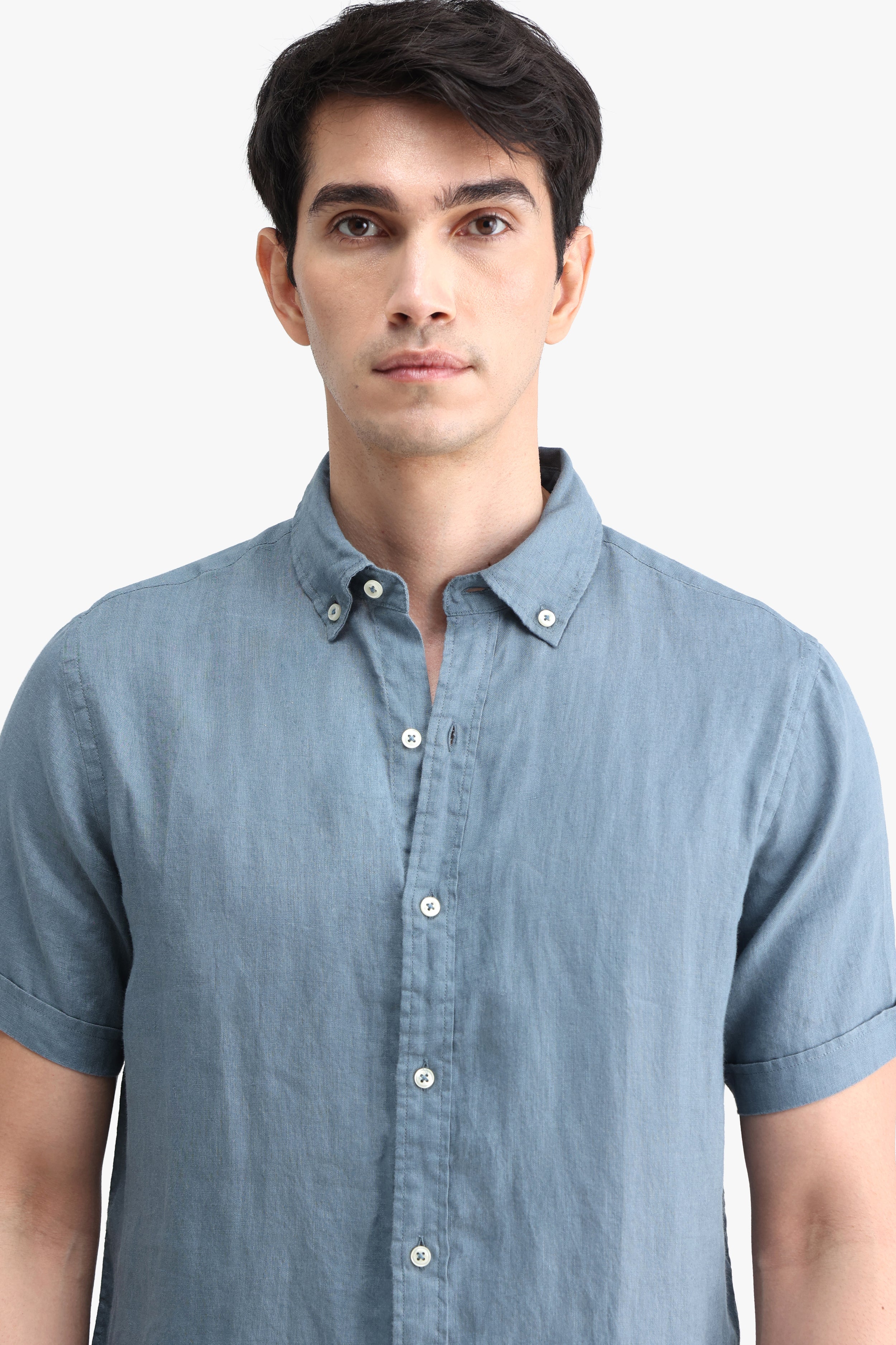 EUROPEAN FLAX 100% PURE LINEN SHIRT
