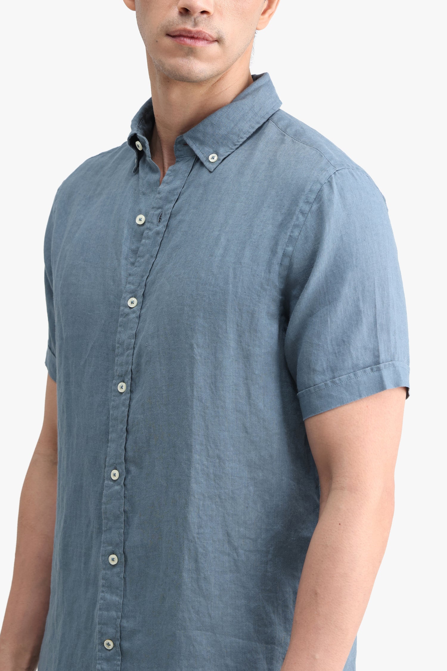 EUROPEAN FLAX 100% PURE LINEN SHIRT