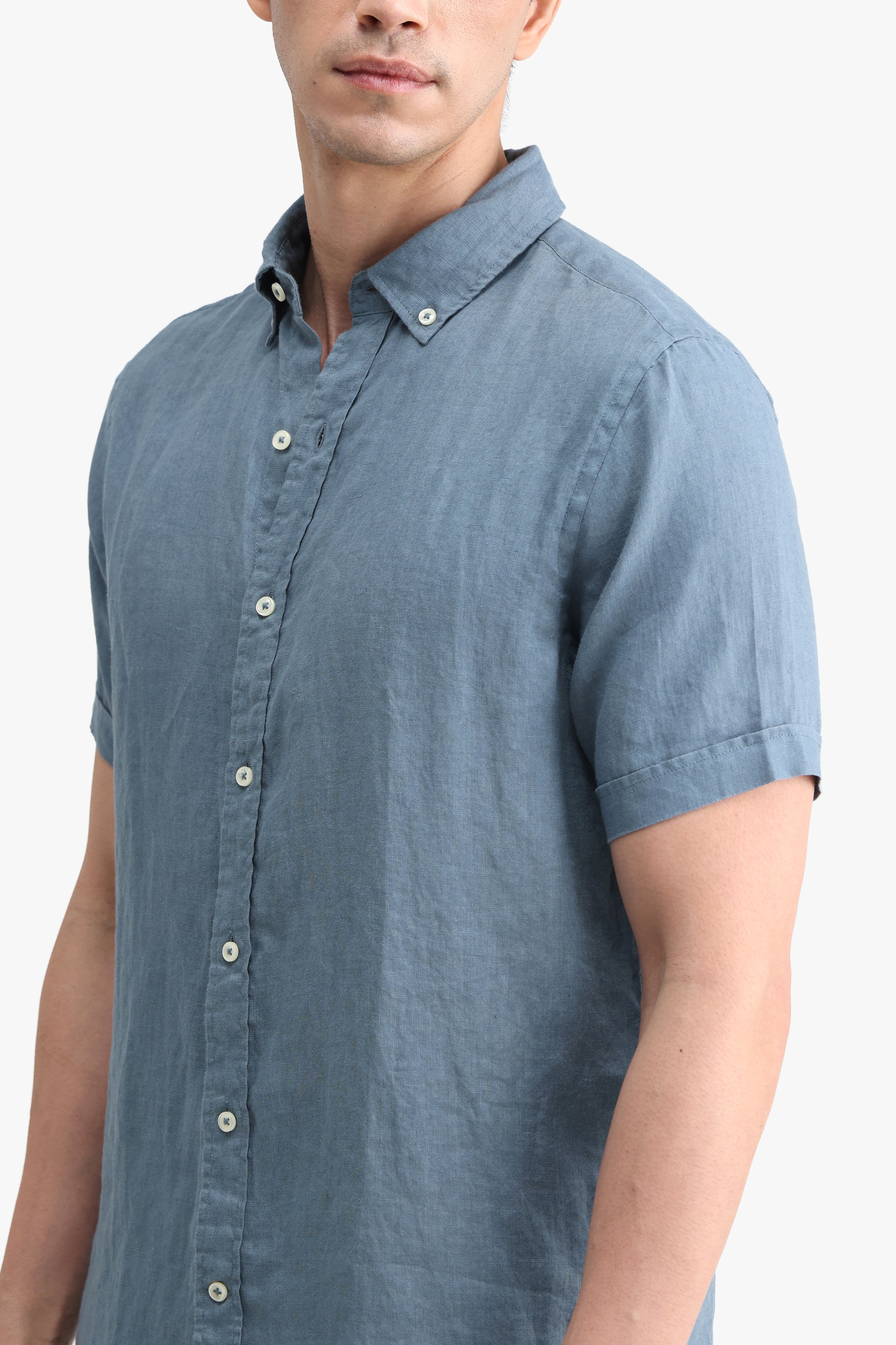 EUROPEAN FLAX 100% PURE LINEN SHIRT
