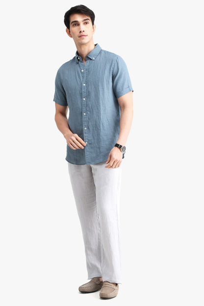 EUROPEAN FLAX 100% PURE LINEN SHIRT