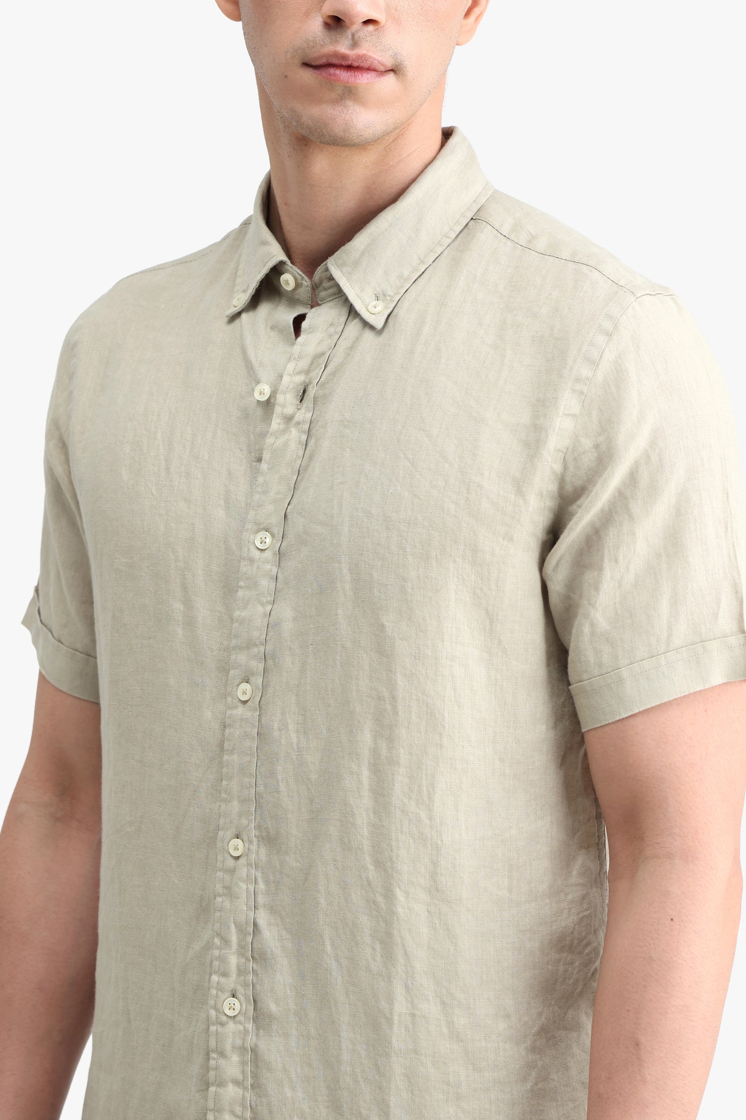 EUROPEAN FLAX 100% PURE LINEN SHIRT
