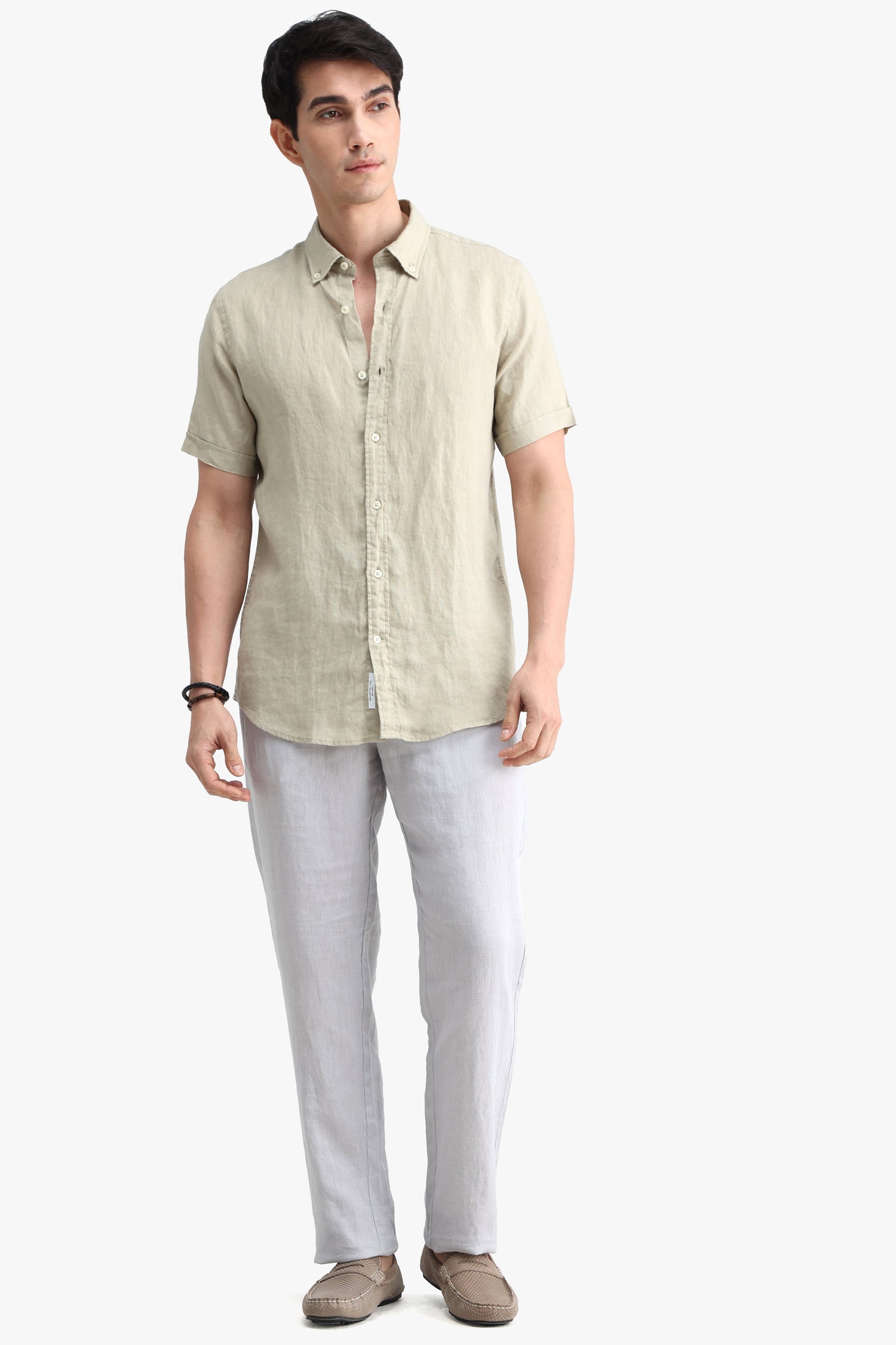EUROPEAN FLAX 100% PURE LINEN SHIRT