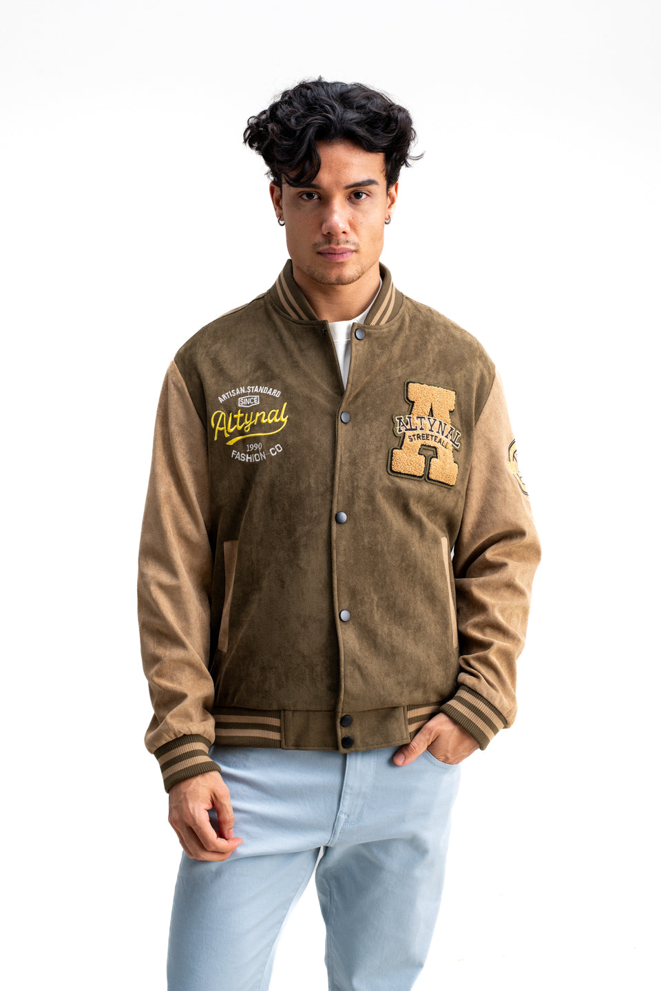 ICONIC PATCH VARSITY JACKET