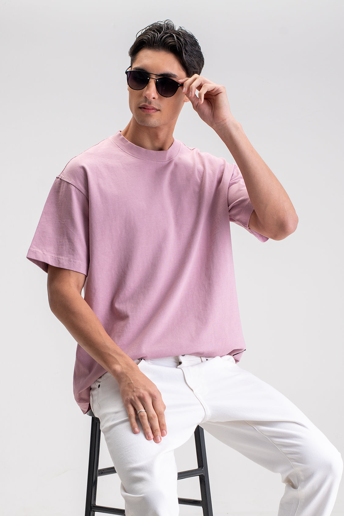 OVERSIZED PLAIN T-SHIRT