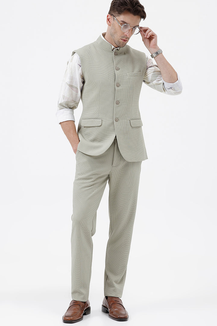 SLATE GREEN- 37 WAISTCOAT