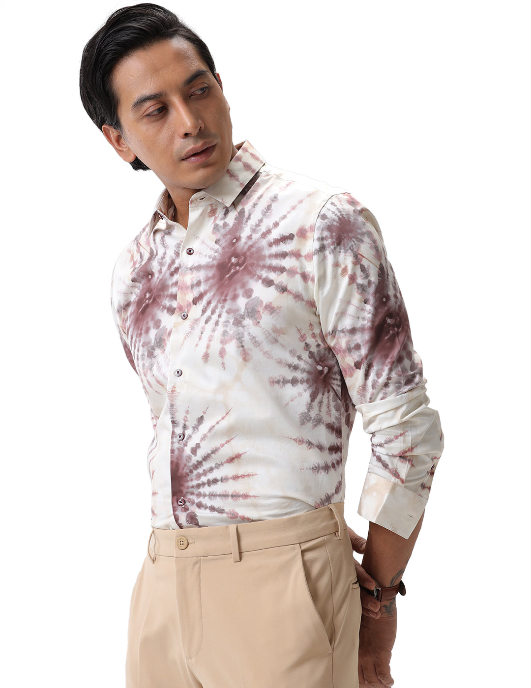 Printed Smart Casual Shirt