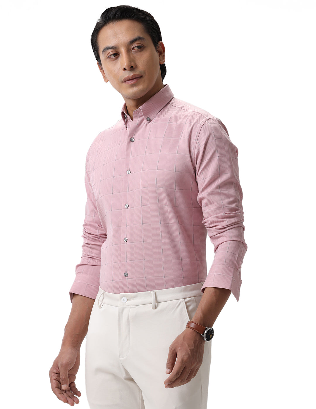 Solid Formal Wear Shirt