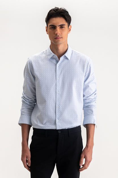 FULL SLEEVES JACQUARD SHIRT