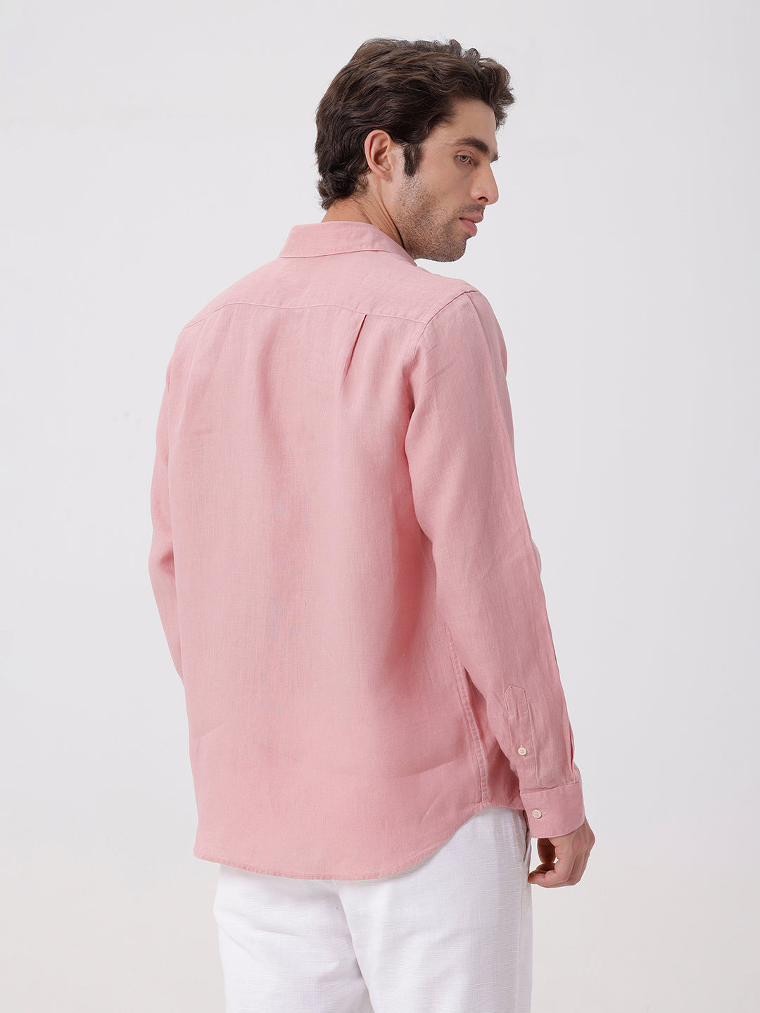 100% PURE LINEN FULL SLEEVE SHIRT