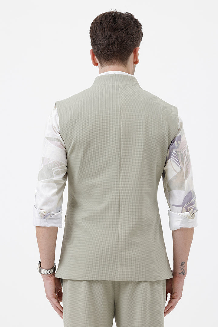 SLATE GREEN- 37 WAISTCOAT