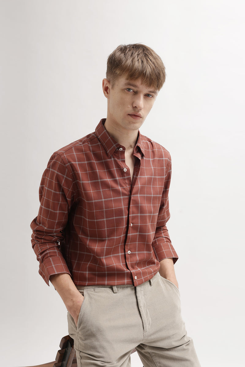 FULL SLEEVES CHECKERED SHIRT