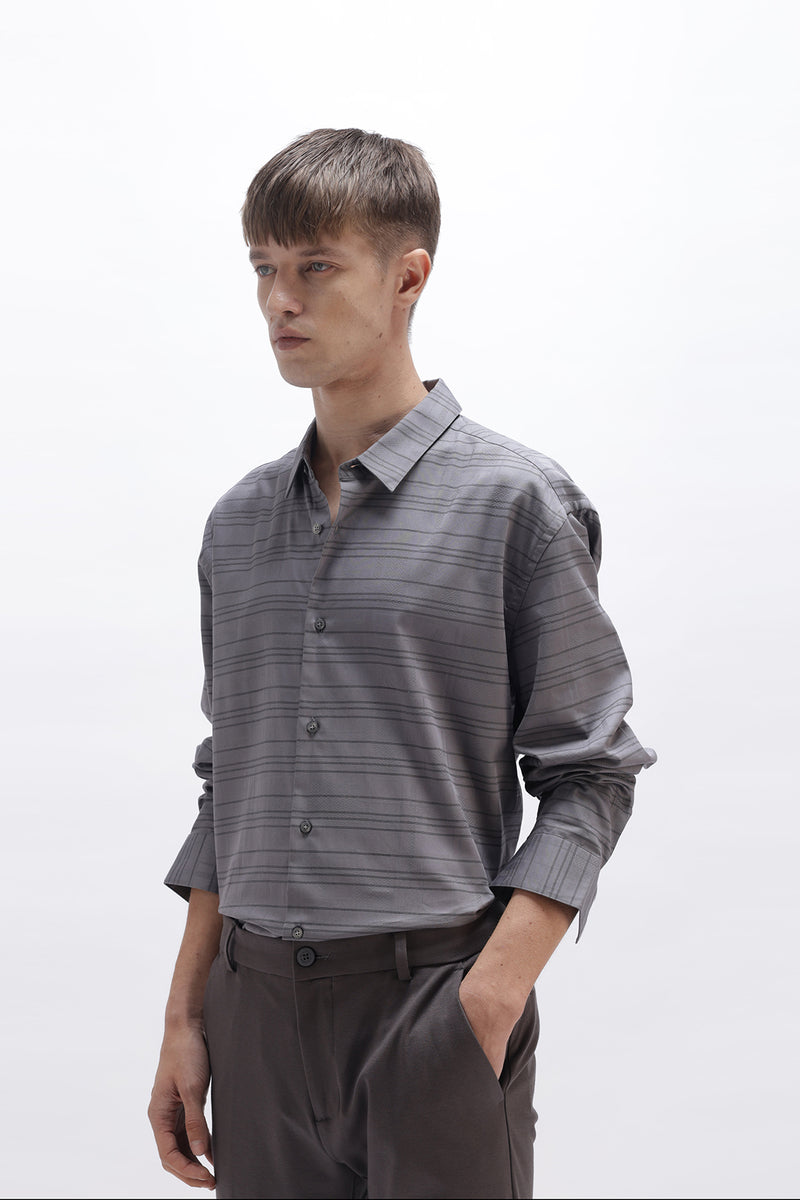 HORIZONTAL STRIPED SHIRT