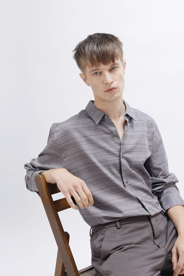 HORIZONTAL STRIPED SHIRT