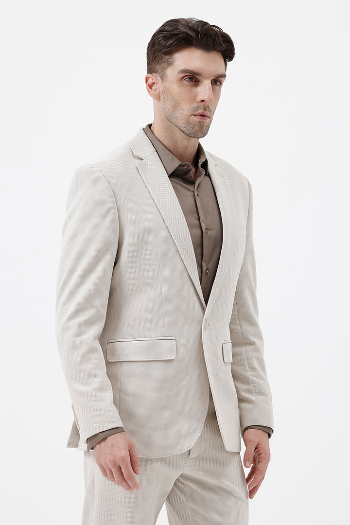 CREAM- 3 BLAZER