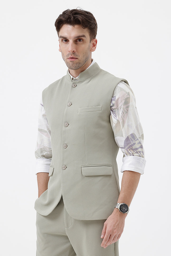 SLATE GREEN- 37 WAISTCOAT