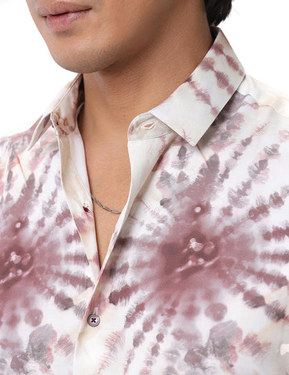 Printed Smart Casual Shirt