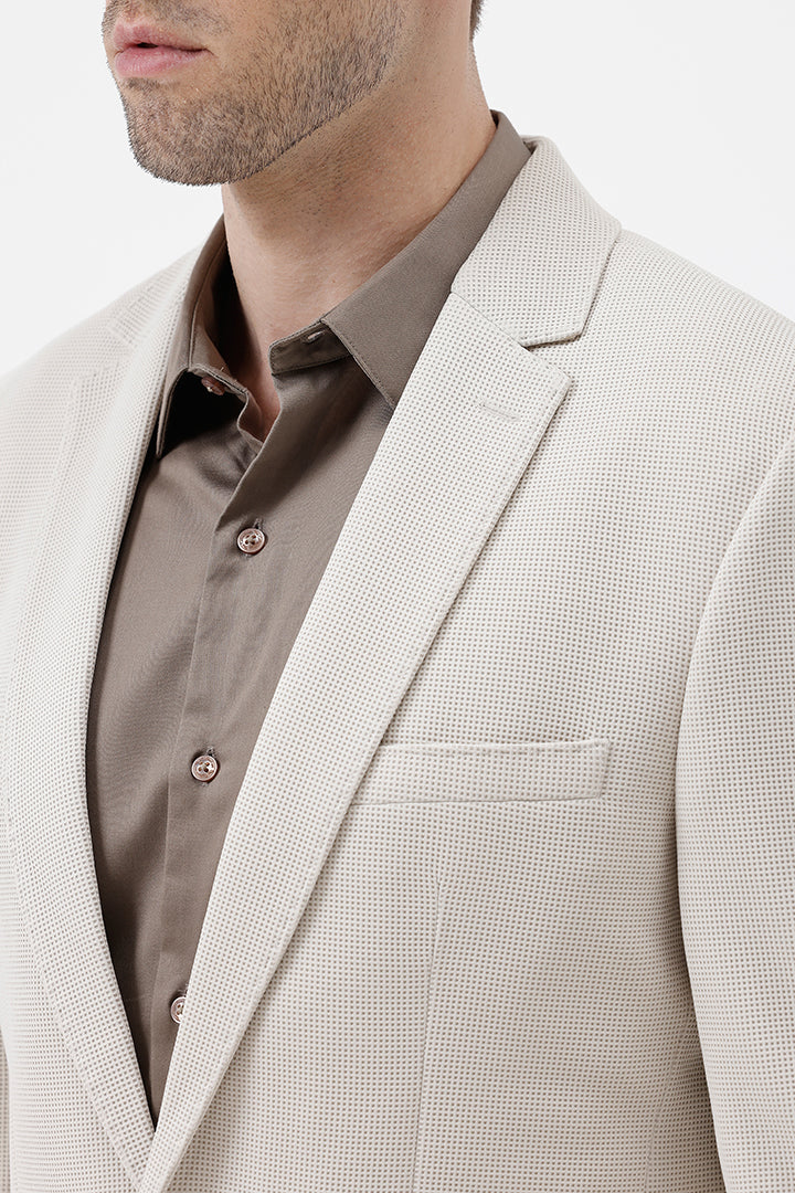 CREAM- 3 BLAZER