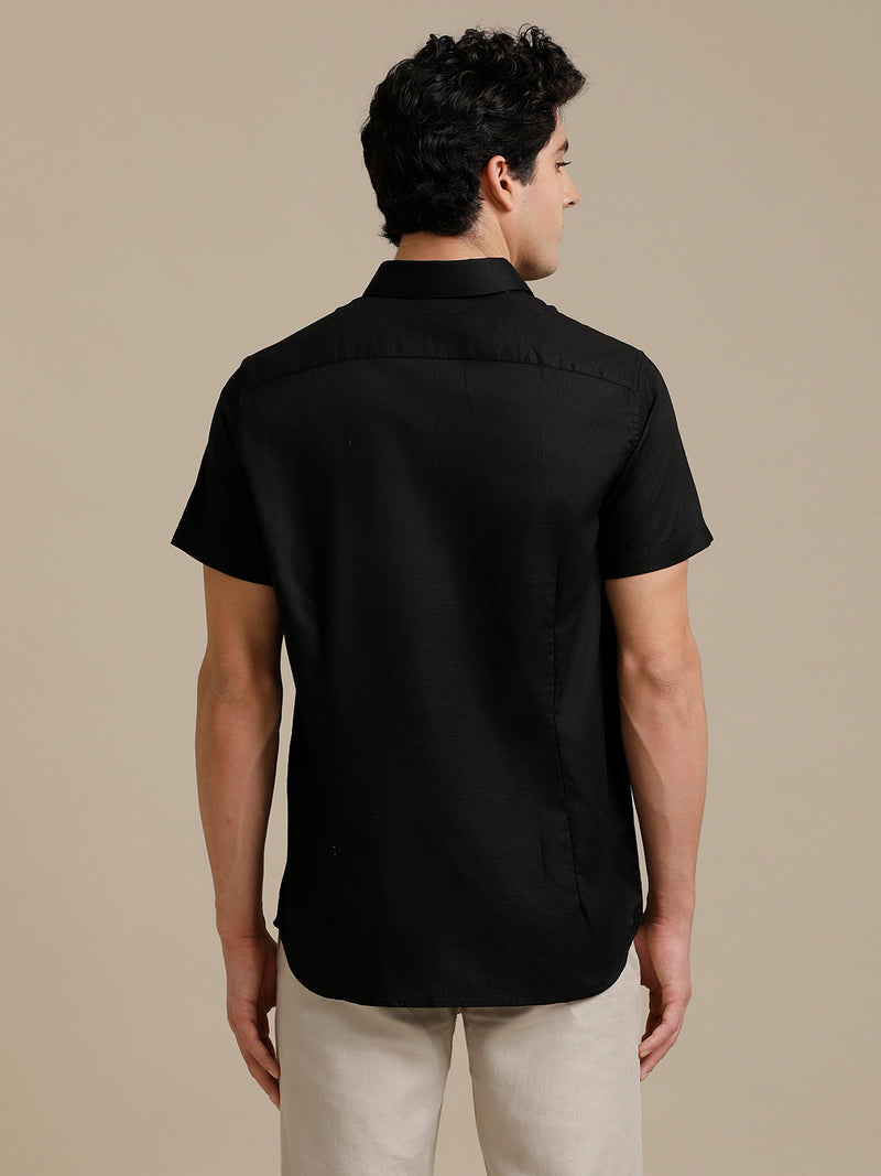 Black Short Sleeve Shirt