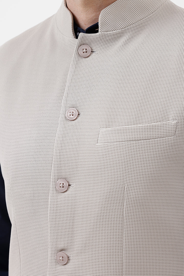 LIGHT GREY- 7 WAISTCOAT