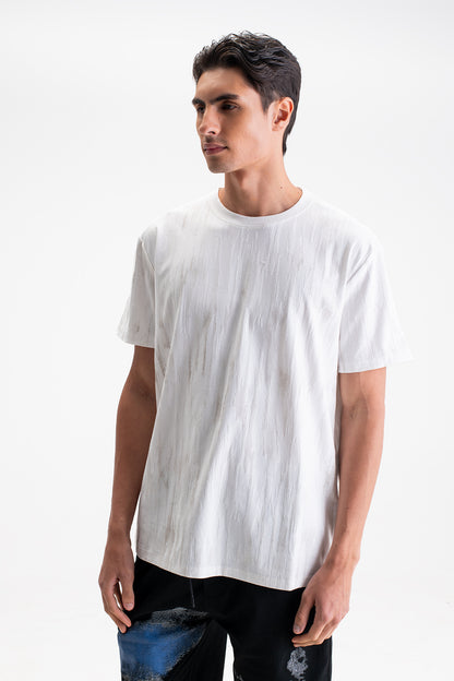 OVERSIZED TEXTURED T-SHIRT