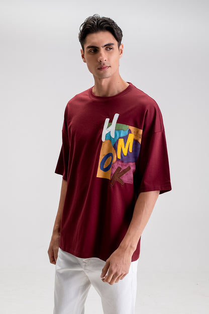 GRAPHIC PRINT OVERSIZED T-SHIRT