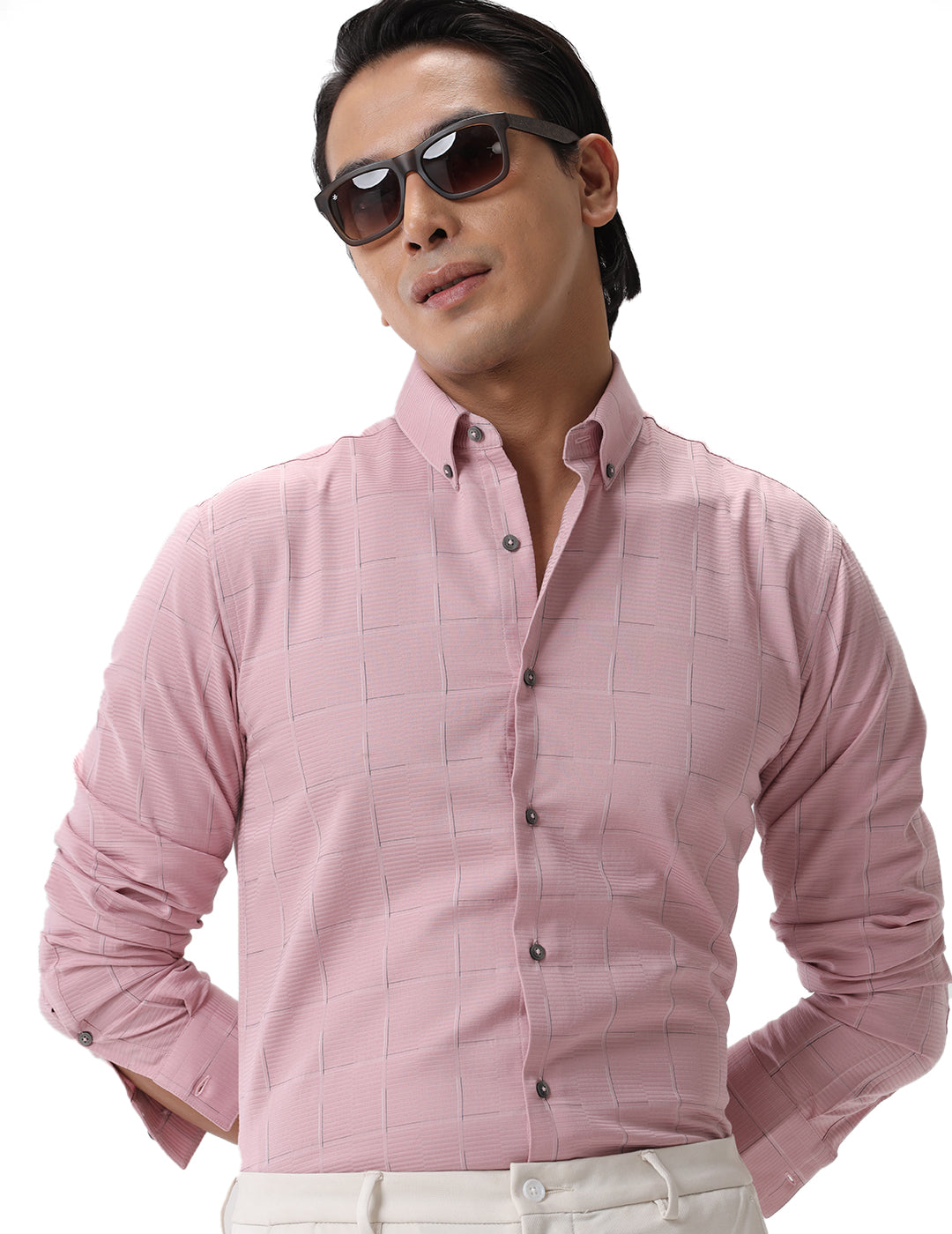 Solid Formal Wear Shirt