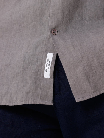 100% PURE LINEN FULL SLEEVE SHIRT