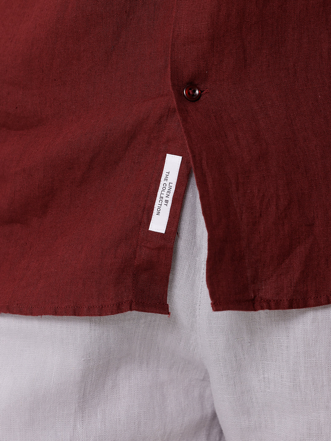 100% PURE LINEN FULL SLEEVE SHIRT