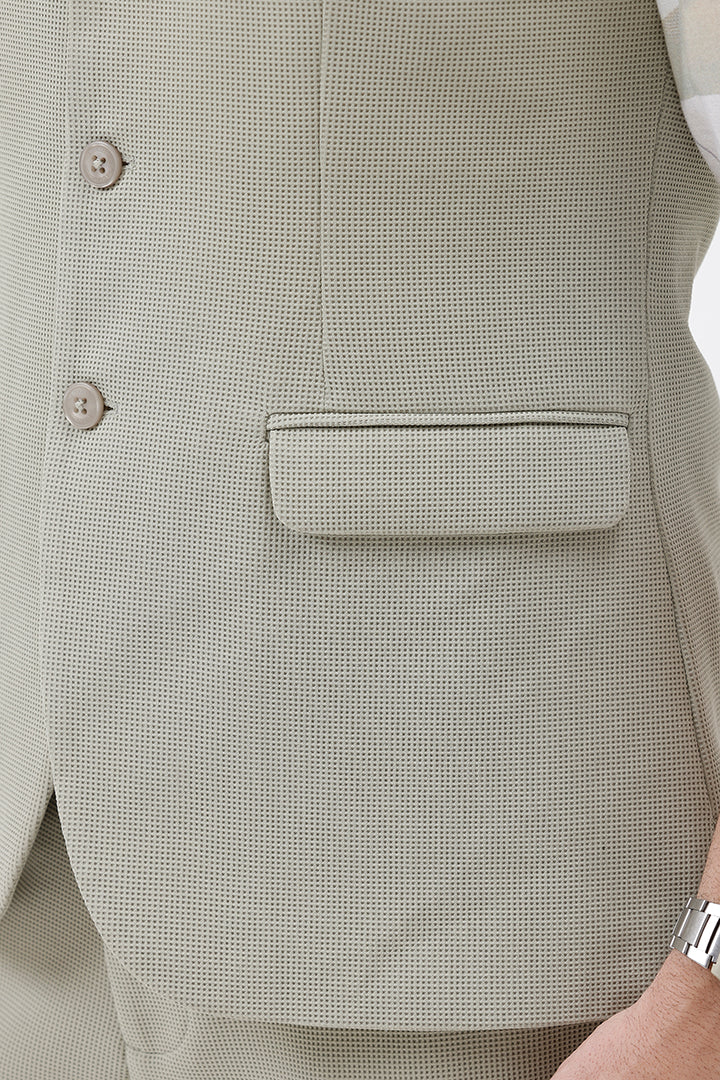 SLATE GREEN- 37 WAISTCOAT
