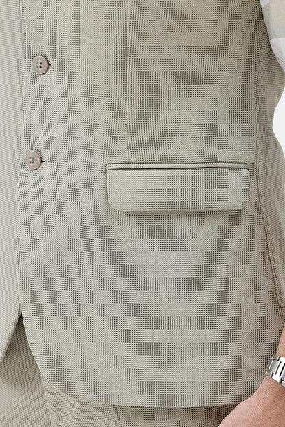 SLATE GREEN- 37 WAISTCOAT