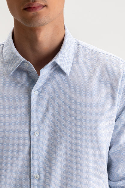 FULL SLEEVES JACQUARD SHIRT