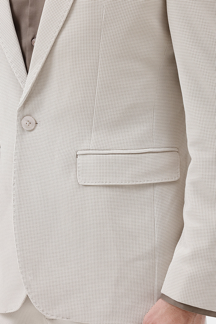 CREAM- 3 BLAZER