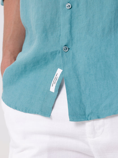 100% PURE LINEN FULL SLEEVE SHIRT