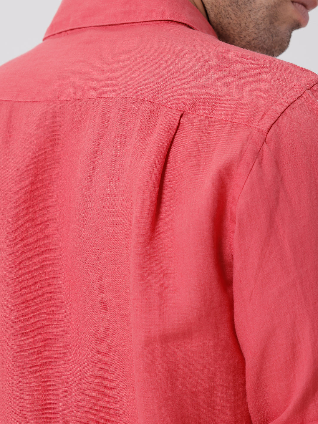 100% PURE LINEN FULL SLEEVE SHIRT