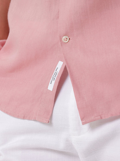 100% PURE LINEN FULL SLEEVE SHIRT