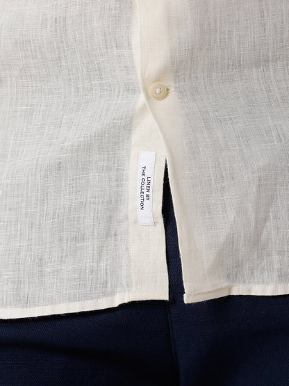 100% PURE LINEN FULL SLEEVE SHIRT